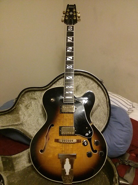Aria Pro II Herb Ellis PE 175 Archtop Guitar