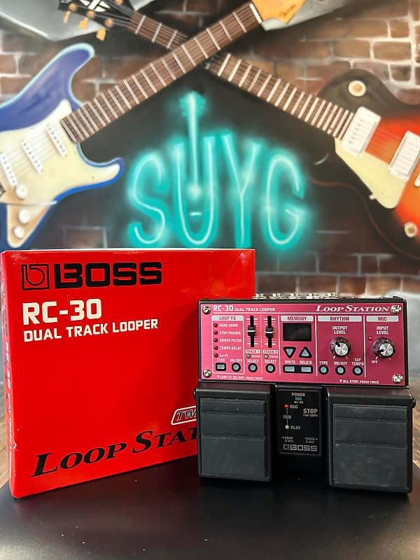 Boss RC30 Digital Looper Pedal Station Guitar Effects Pedal Reverb