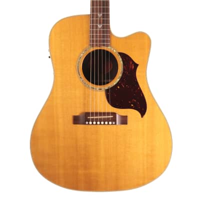 Gibson Songbird Deluxe Natural Electro Acoustic Guitar with Hard Case for sale