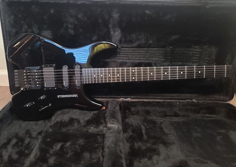 Steinberger GM4T Transtrem Early 2000's - Black image 1