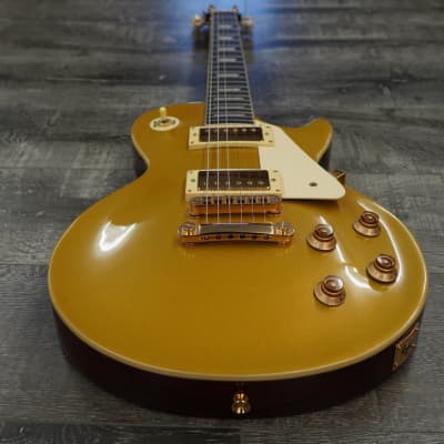 AIO SC77 Electric Guitar - Gold Top w/Gator GWE-LPS Case image 7