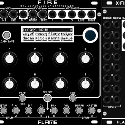 Flame Fire - Drum Synth Module