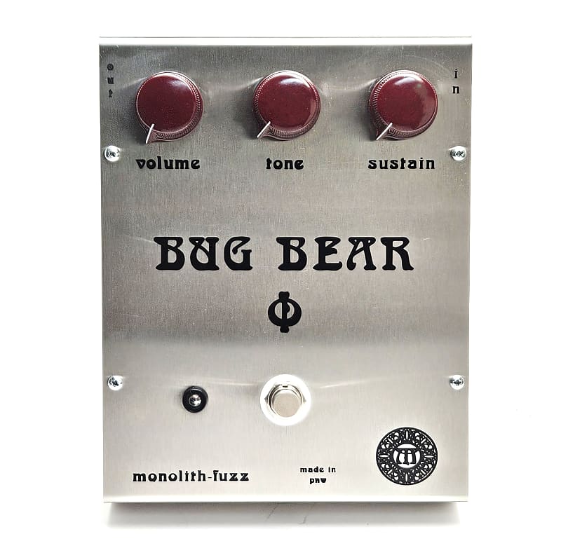 used Monolith Fuzz Bug Bear Violet Circuit BC239 Transistors, Reverb