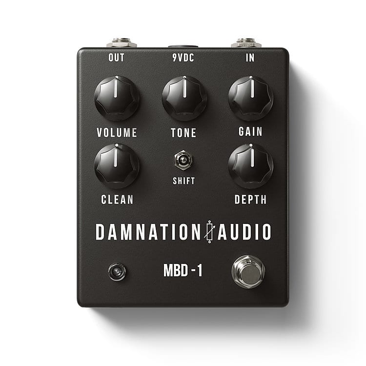 Damnation Audio MOSFET Bass Distortion MBD1 Reverb