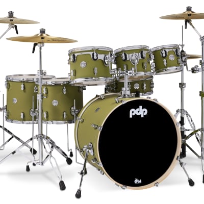 PDP Concept Maple -CM7 Shell Pack  Satin Olive image 1