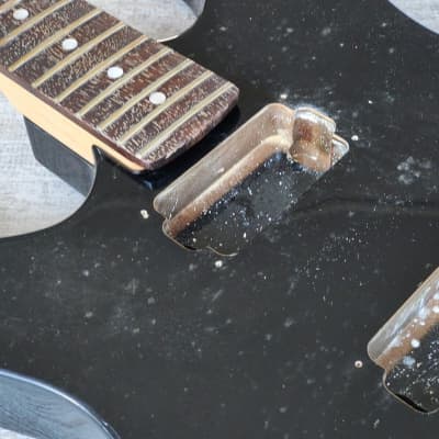 1990's Kramer Japan (by Tokai) LH Left Handed NOS Superstrat Body/Neck (Black) image 4