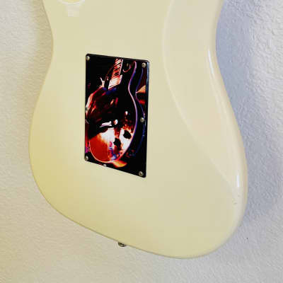 Ibanez RX-60 Double Cut Super Strat Style HSS One Piece Maple Neck 1995 - Ivory image 18