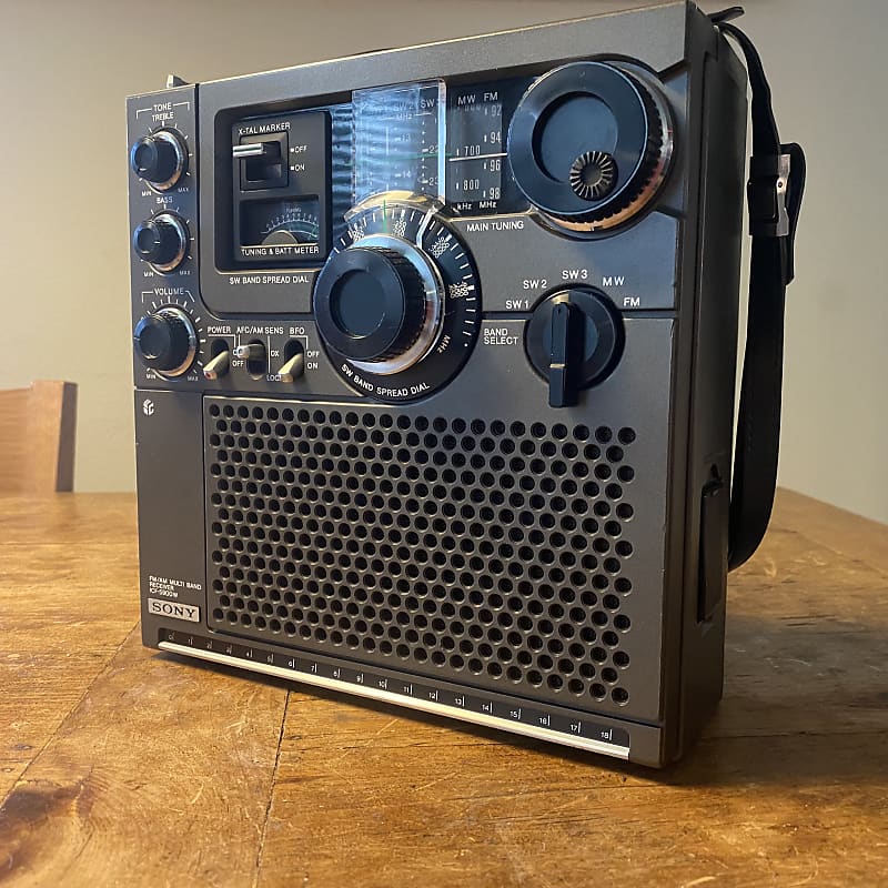 Vintage Sony ICF-5900W AM/FM/Short Wave Radio. **$299 SHIPPED