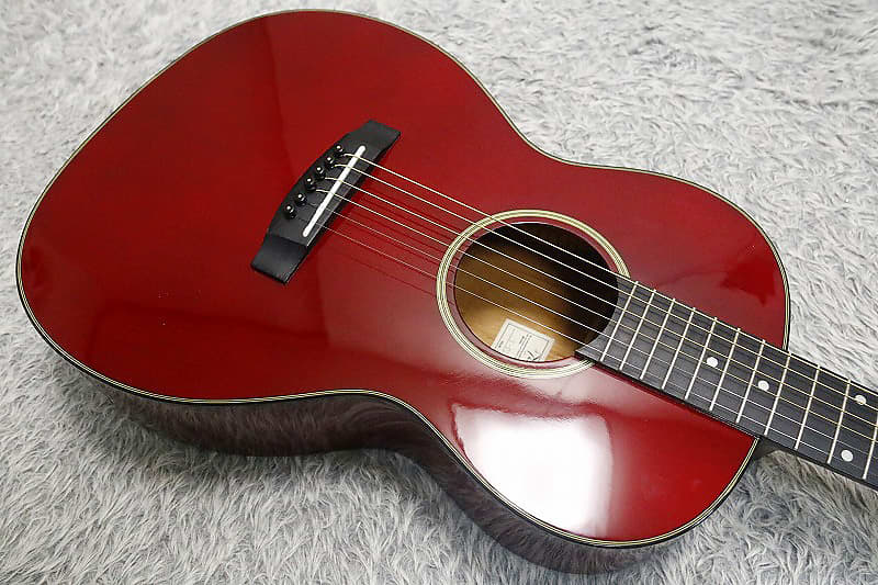 TAKAMINE T Series T-P2 See through Red PARLOR type body 630mm scale w/case