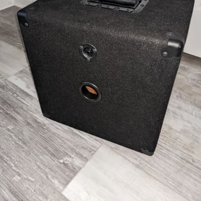 N/A 1x12 Black Carpeted Guitar Cabinet & Grill w/ brand new Eminence Wizard Speaker Black image 2