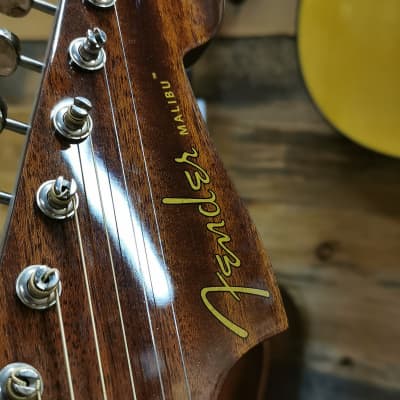 Fender Malibu Classic - Pau Ferro Fingerboard, Aged Cognac Burst image 11