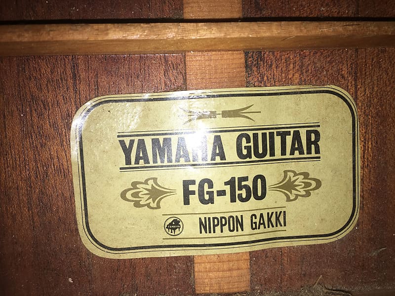 Yamaha FG-150 GREEN LABEL 1966 | Reverb