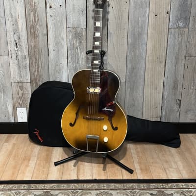 1962 Harmony Hollywood H39 Vintage Archtop Electric Guitar w/ | Reverb