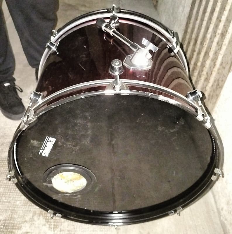TAMBURO T5 Bass Drum 22" x 18" - Red image 1