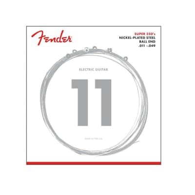 Fender® Super 250's Nickel-Plated Steel Strings - 11-49