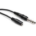Hosa MHE-325 Headphone 1/8 Inch to 1/4 Inch Extension/Adapter Cable - 25 Feet
