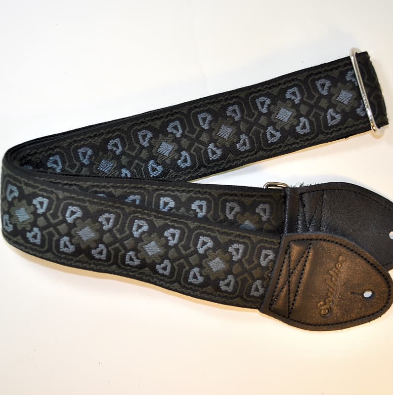 Souldier 'Fillmore' Guitar Strap in Charcoal image 1
