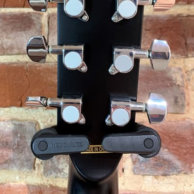 Ozark Resonator Guitar Left Handed Black (Inc Hard Case) image 8