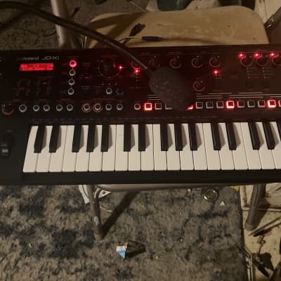 Roland JD-Xi 37-Key Analog/Digital Crossover Synthesizer 2015 - Present - Black