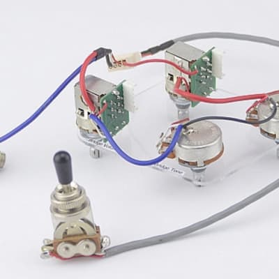 Epiphone Les Paul Pro Wiring Harness Coil Split - Push/Pull Alpha Pots  2020 ver. with Treble Bleed image 7