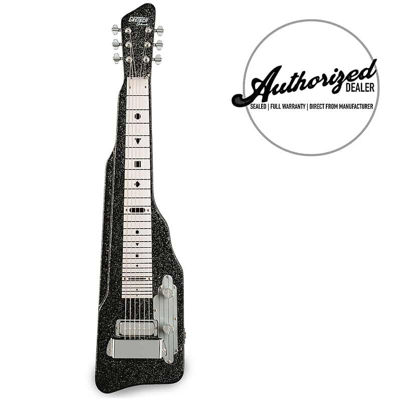 Gretsch G5700 Electromatic Lap Steel Electric Guitar - Black Sparkle image 1