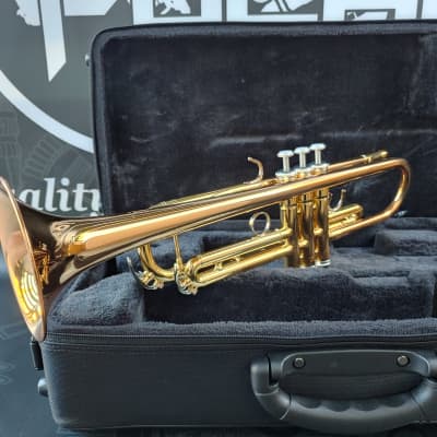 Yamaha 4335 Gll Gold Laquer Trumpet- Intermediate image 10