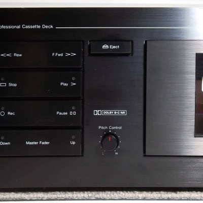 1990 Nakamichi MR-2 Stereo Cassette Deck Rare Idler-Gear-Drive Version 1-Owner Serviced w New Belts 06-2023 Brackets Included Clean & Excellent Condition #756 image 3
