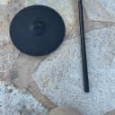 Roland CY-12C Dual-Trigger Cymbal Crash Cymbal Black cy12 c  WITH BOOM STAND