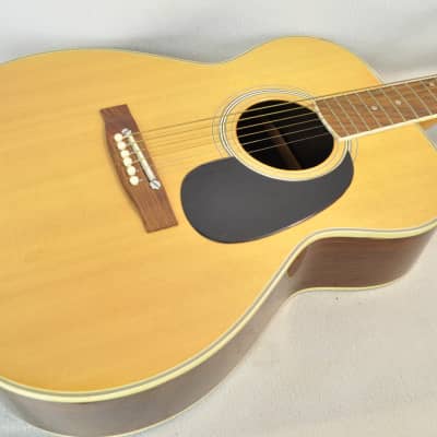 Ensenada Japan MIJ Japanese Norma, National, 000-28 OM28 Style Acoustic Guitar w/ Chipboard case image 10