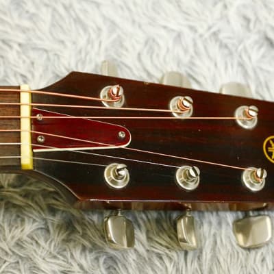1973 made Vintage Acoustic Guitar Yamaha FG-170 GREEN Label