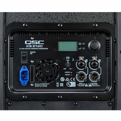 QSC KS212C Powered Dual 12" Cardioid DJ PA Subwoofer image 5
