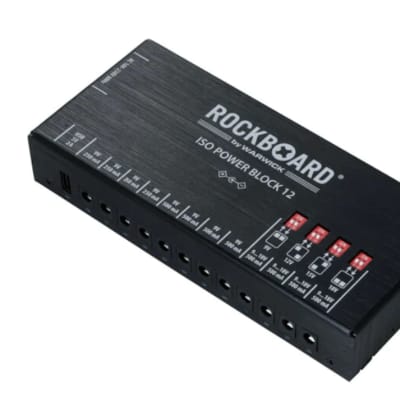 Rockboard  ISO Power Block V12 IEC pedal board power supply. New! image 3