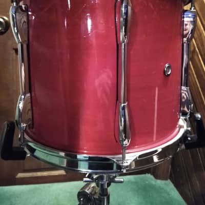 Pearl Export Series 12"(Diameter)X10"(Depth) Tom With ISS Mount  Red Lacquer image 4
