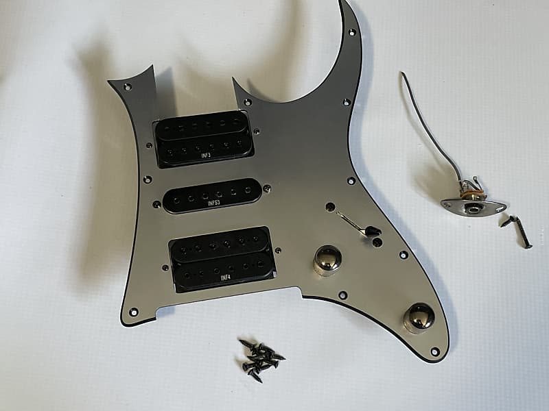 2009 Ibanez RG350EX Guitar Factory Loaded Mirror Pickguard Factory Pickups,  Electronics