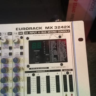Behringer Eurorack MX3242X 32 Input 4-Bus Mixer W/ External