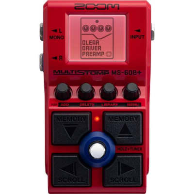 完璧主義 Zoom MS-60B MultiStomp | Reverb ベース