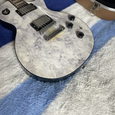 Gibson Limited Edition Les Paul Classic "Rock" II 2015 - Black / White Marble image 3
