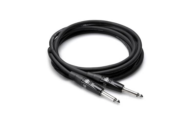 Hosa HGTR-015 15ft Pro Guitar Cable- Straight to Same image 1