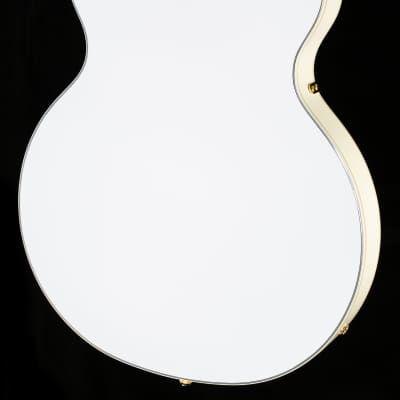 Gretsch G5422GLH Electromatic Classic Hollow Body Double-Cut with Gold Hardware, Left-Handed, Laurel Fingerboard, Snowcrest White (945) image 2