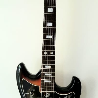 Teisco Spectrum 4 ET-440 MIJ Japan Sleeper: Reradiused to 16