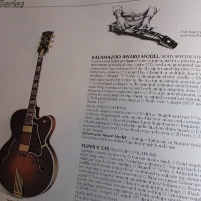 Gibson  1978 Full Model Catalogue image 5