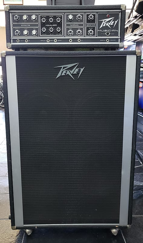 Peavey Musician 400 Head Unit With Cabinet | Reverb