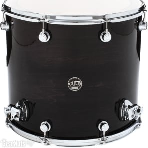 DW Performance Series Floor Tom - 16 x 18 inch - Ebony Stain Lacquer image 3