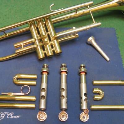 Conn Director Elkhart Trumpet  - Refurbished - Original Conn Case and Conn 4 Mouthpiece image 17