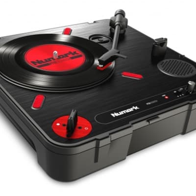 Numark PT01 Scratch Portable Turntable with DJ Scratch Switch image 1