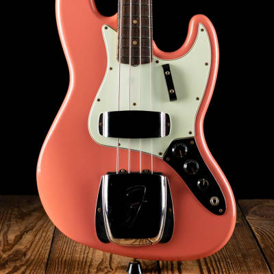 Fender 1964 Journeyman Relic Jazz Bass - Super Faded Aged Tahitian Coral - Free Shipping image 1