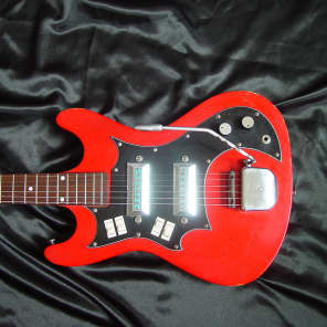 1960's Kay Truetone with Gibson made P-35/Kelvinator Pickups image 3
