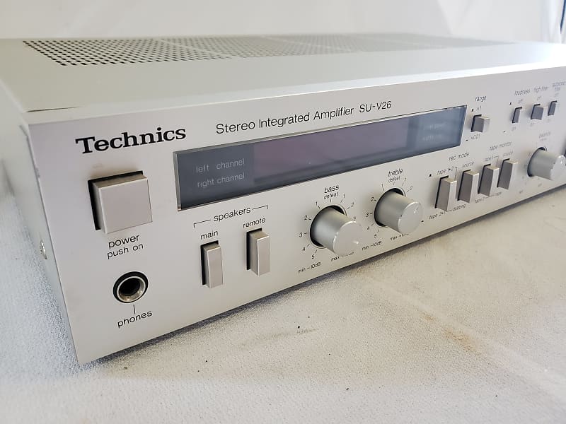 Technics SU-V26 Vintage Stereo Amplifier - Good Used Condition - Works  Great - Quick Shipping -