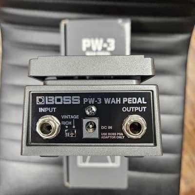 Boss PW-3 Wah Pedal - Black/Gunmetal image 4
