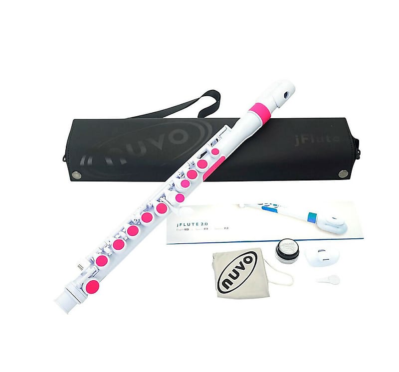 Nuvo JFlute 2.0 - Student Plastic Flute W "Donut" Curved | Reverb